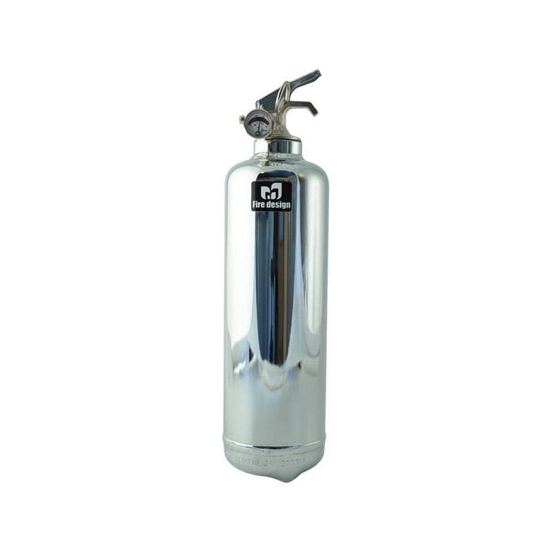 Extincteur domestique luxe chrome
