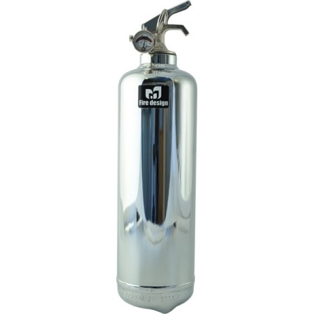 Extincteur domestique luxe chrome
