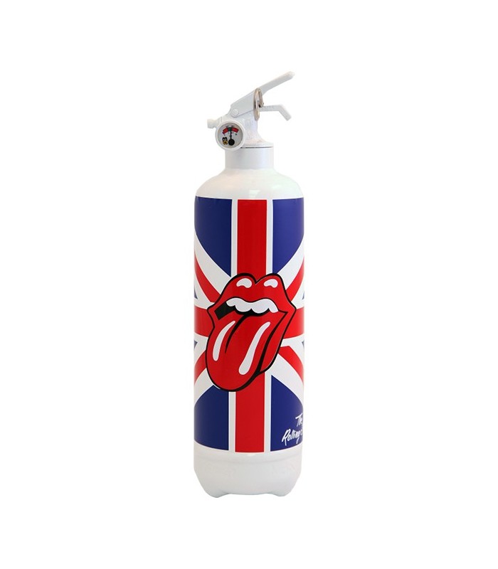 Extincteur domestique Rolling Stones lips UK