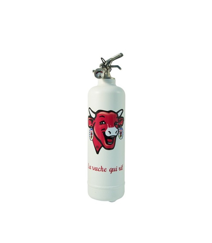 Extincteur domestique Fire Design Vache Qui Rit blanc