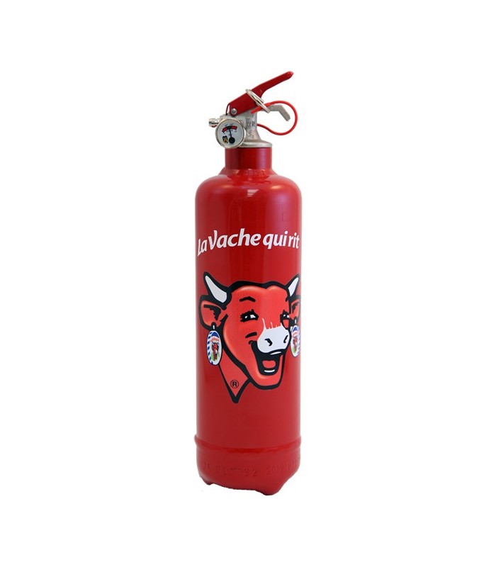 Extincteur domestique Fire Design Vache Qui Rit rouge
