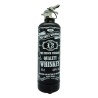 Extincteur domestique Fire Design Whisky noir et blanc