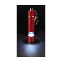 Porte clés lampe torche rouge