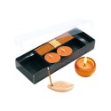 Set bougies encens orange parfum orange