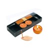 Set bougies encens orange parfum orange