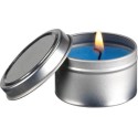Petite bougie parfumée bleu