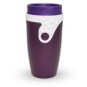 Mug étanche violet et blanc Purple Rain