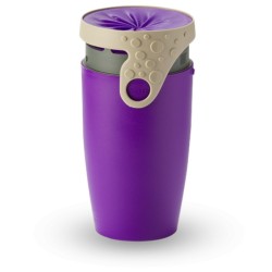 Mug étanche violet et gris Robin