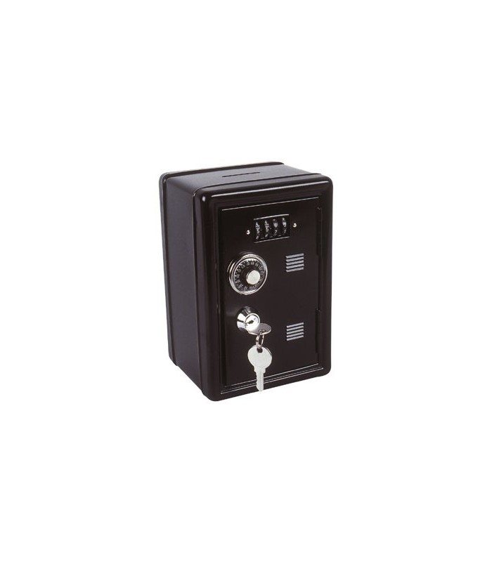 Tirelire coffre noir