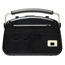 Radio rétro 60's Bluetooth noire