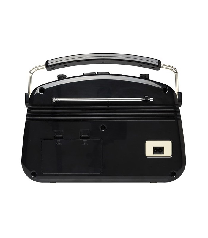 Radio rétro 60's Bluetooth noire