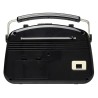 Radio rétro 60's Bluetooth noire