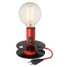 Lampe bobine rouge