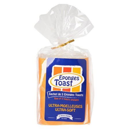 Paquet de 5 éponges Toast