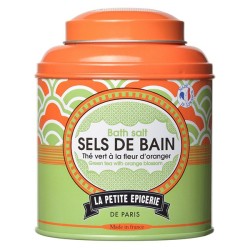 Sels de bain thé vert à la fleur d'oranger