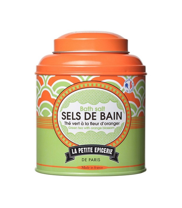 Sels de bain thé vert à la fleur d'oranger