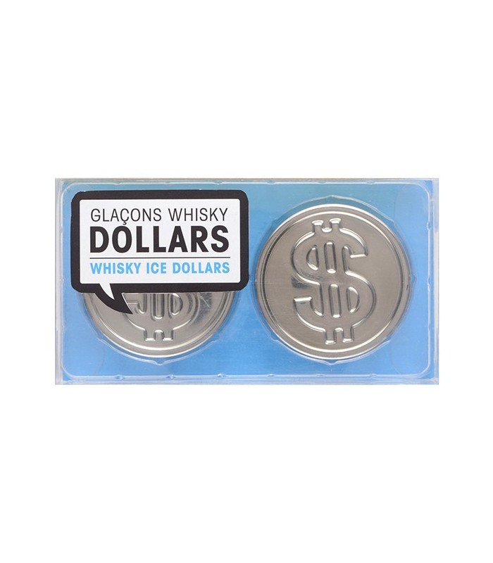 Glaçons à whisky dollars
