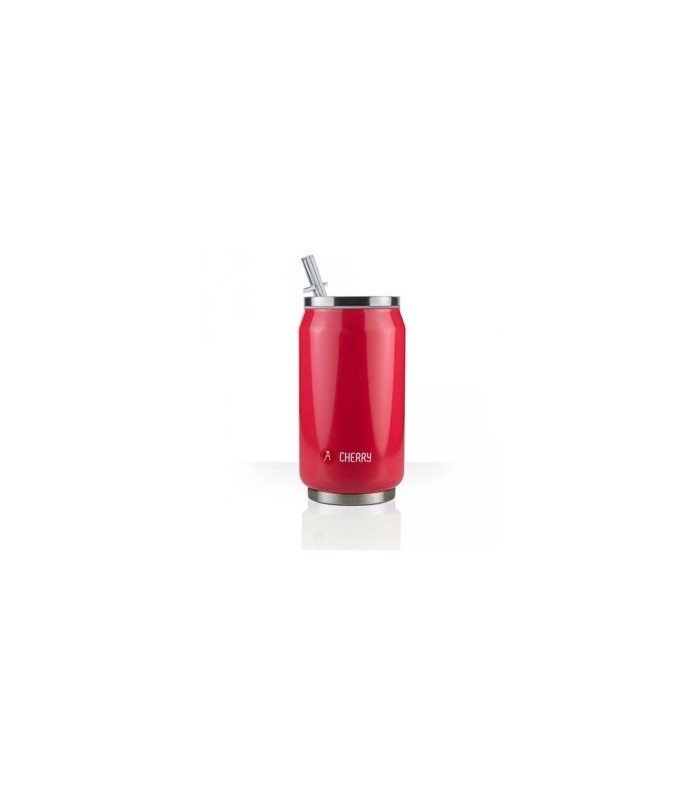 Can'it Canette 280mL isotherme rouge brillant Cherry