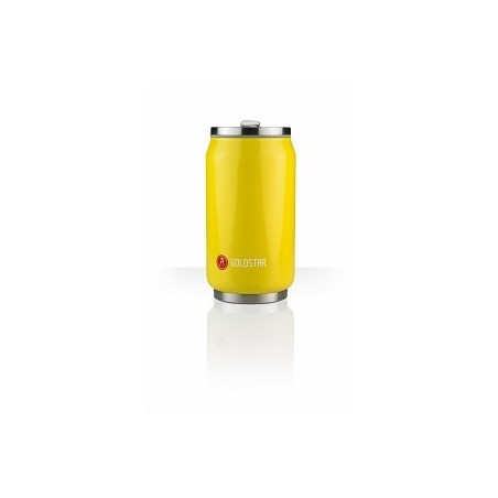 Canette 280mL isotherme jaune brillant Lemon