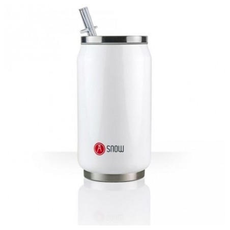 Canette 280mL isotherme blanc brillant Snow