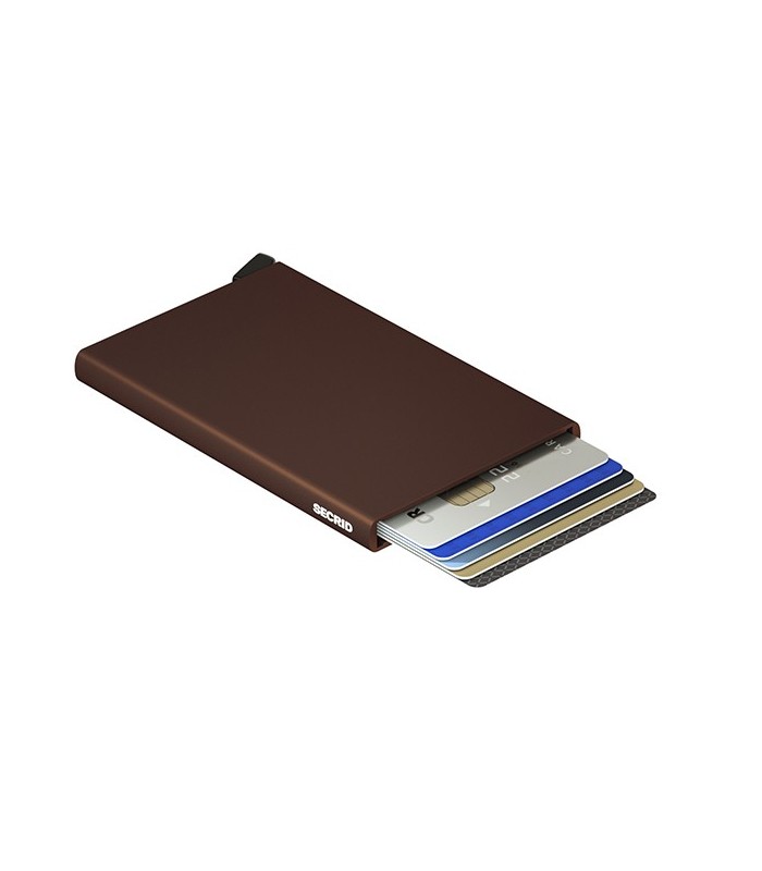 Porte cartes Secrid C Marron Brown
