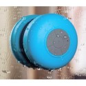 Haut-parleur Bluetooth pour la douche bleu