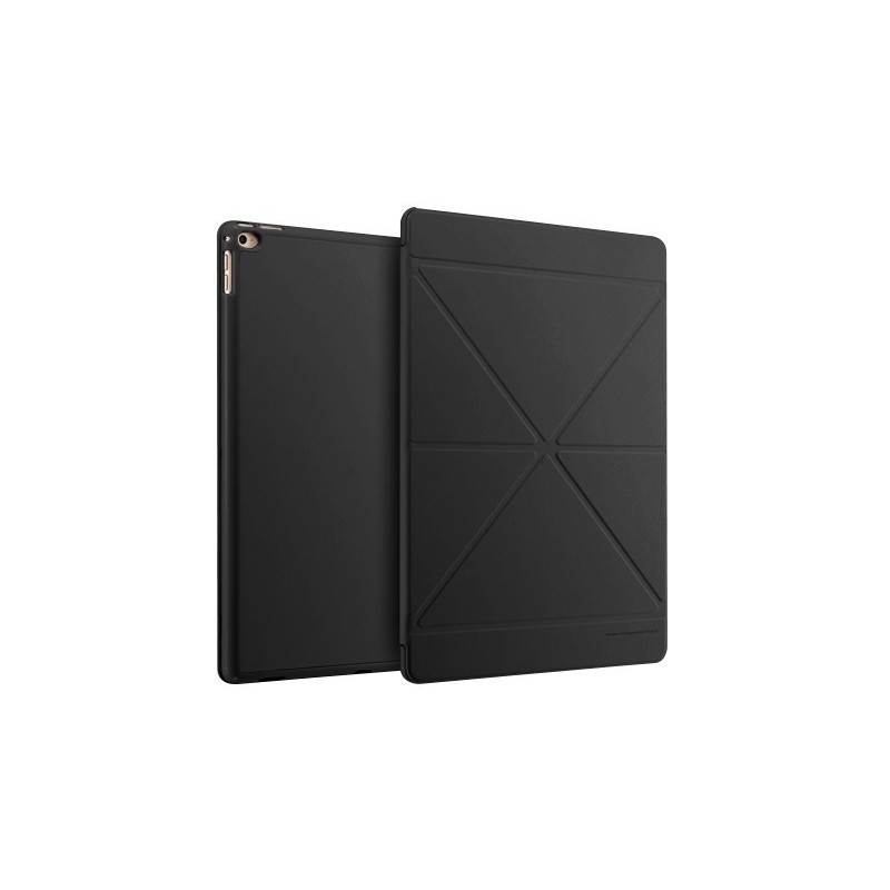 Folio rabat articulé noir Milano pour iPad Pro