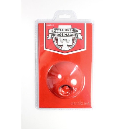 Ouvre -bouteille magnet frigo rouge