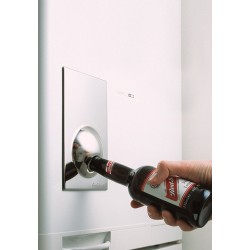 Ouvre -bouteille magnet frigo argent