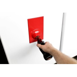Ouvre bouteille magnet frigo rouge