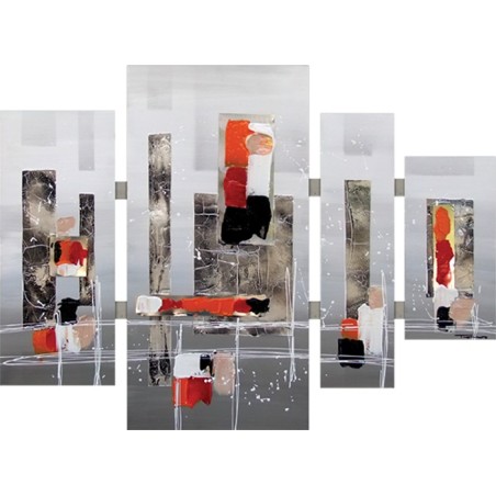 Toile Quadriptyque 80 x 109