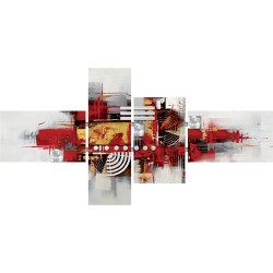 Toile Quadriptyque 80 x 163