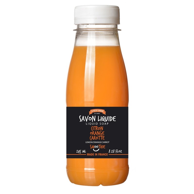 Savon liquide Carotte Citron Orange