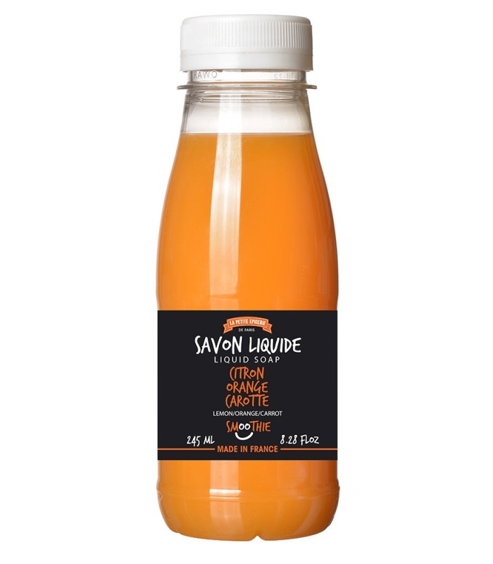 Savon liquide Carotte Citron Orange