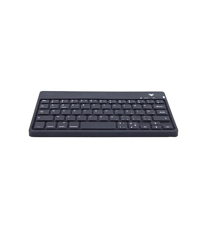 Clavier connecté Bluetooth en silicone noir