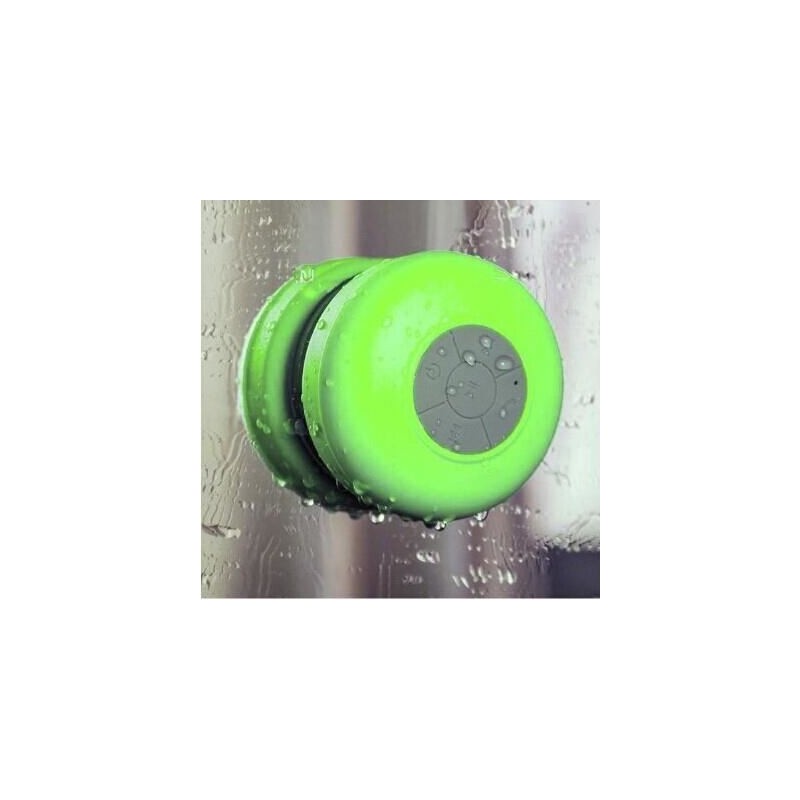 Haut-parleur Bluetooth Dual pour la douche - vert