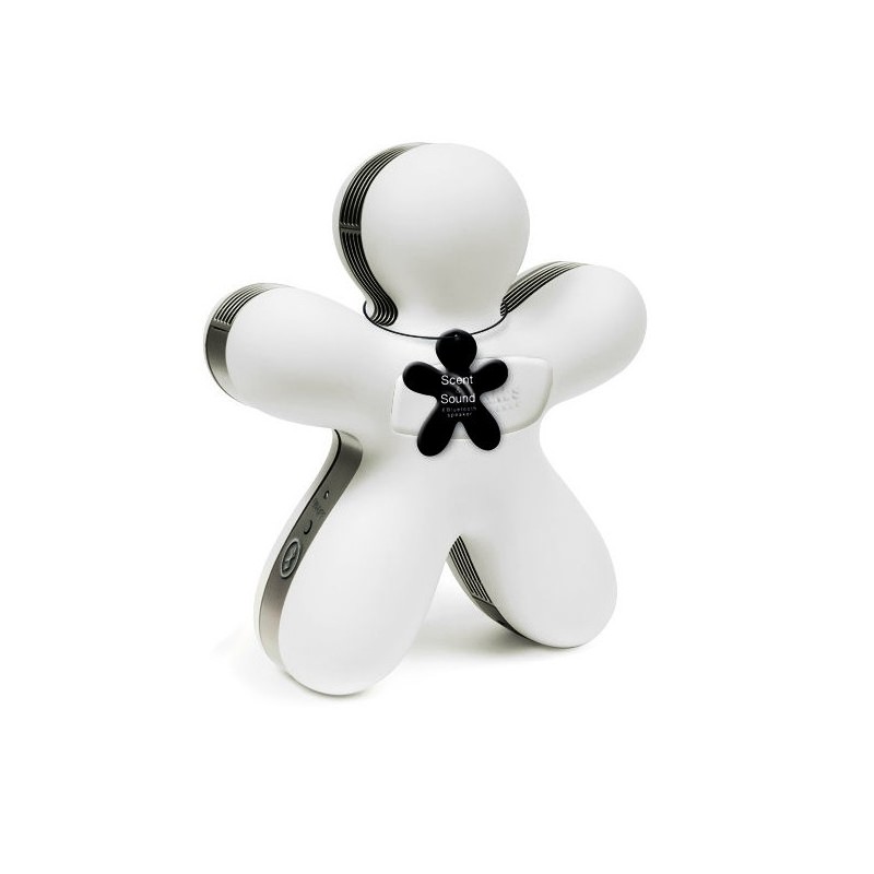 Diffuseur de parfum + enceinte Bluetooth George blanc, Mr and Mrs Fragrance