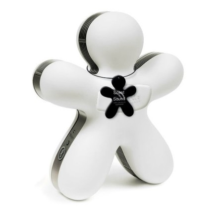 Diffuseur de parfum + enceinte Bluetooth George blanc, Mr and Mrs Fragrance