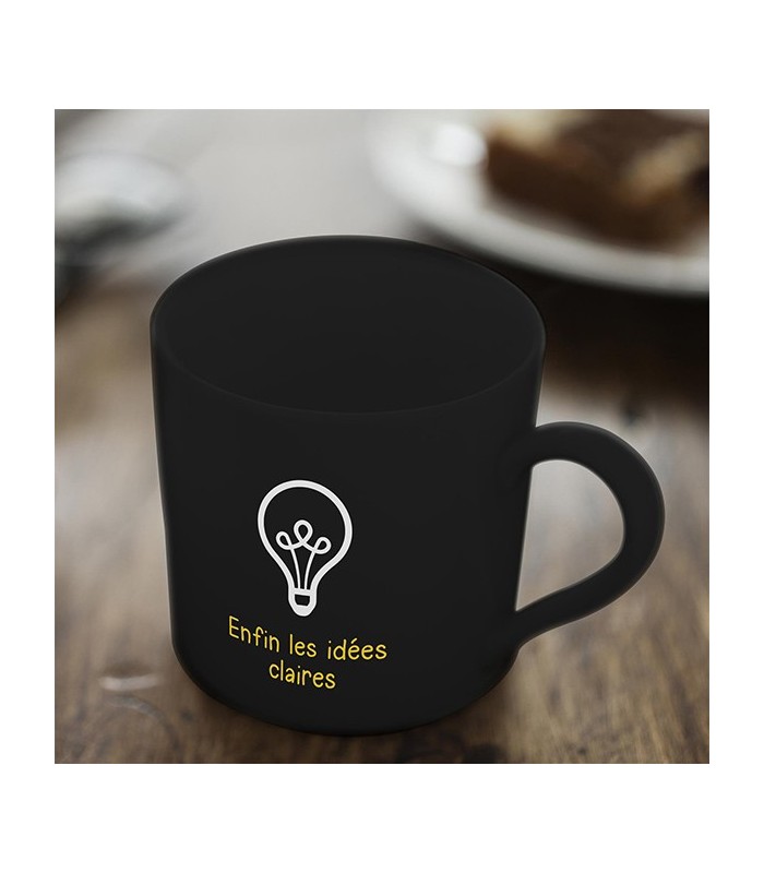 Mug changement de couleur Batteries Chargées