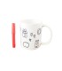 Mug personnalisé "Je t'aime" à colorier + feutre
