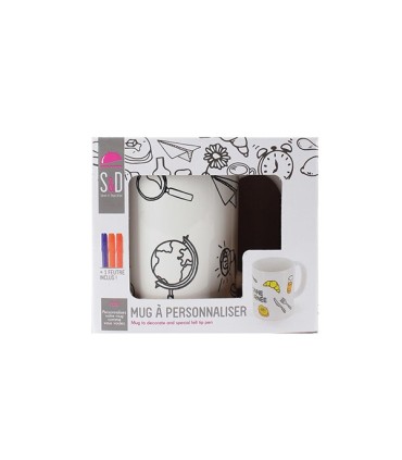 Mug changement de couleur Batteries Chargées