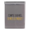 Boîte paquet cigarette blanc