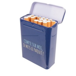 Boîte paquet cigarette blanc