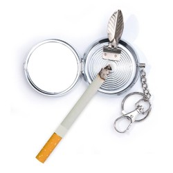 Cendrier de poche gris