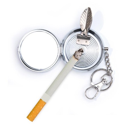 Cendrier de poche gris