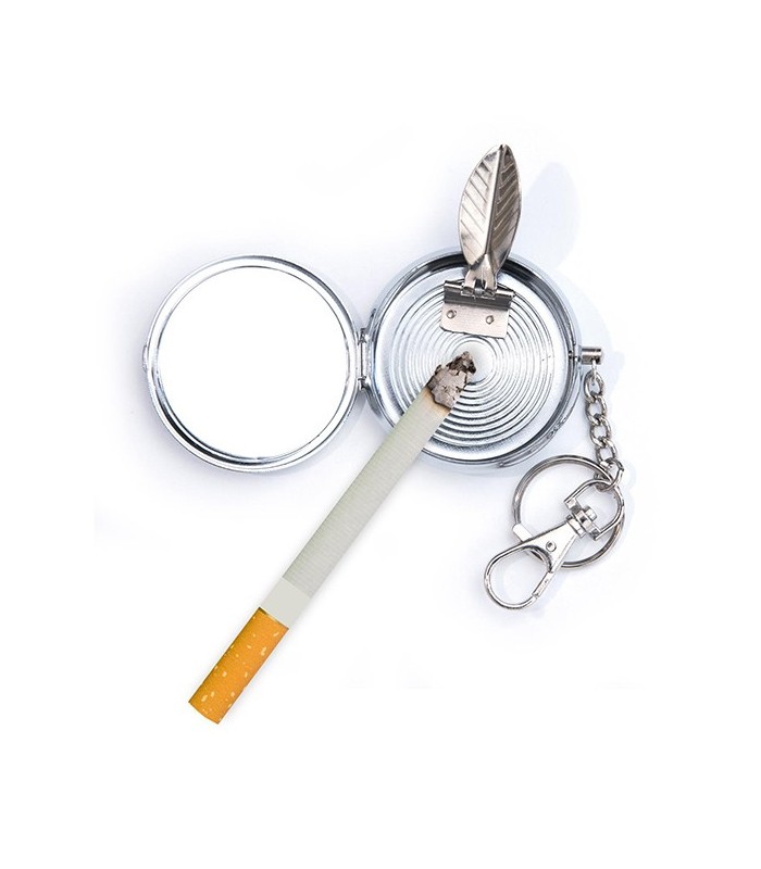 Cendrier de poche gris