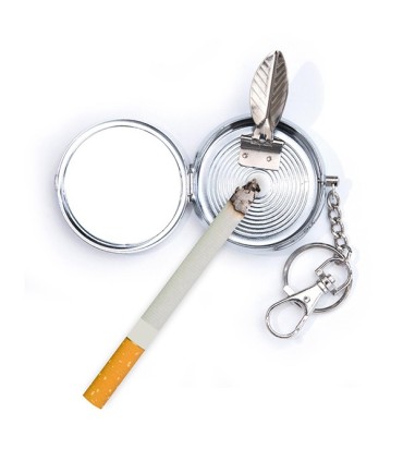 Cendrier de poche gris