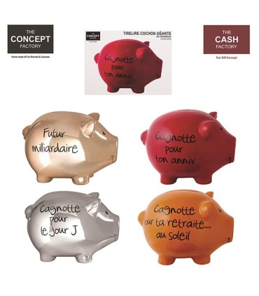 Tirelire coffre noir