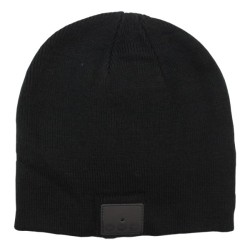 Pack bonnet Noir stéréo Bluetooth + gants tactiles