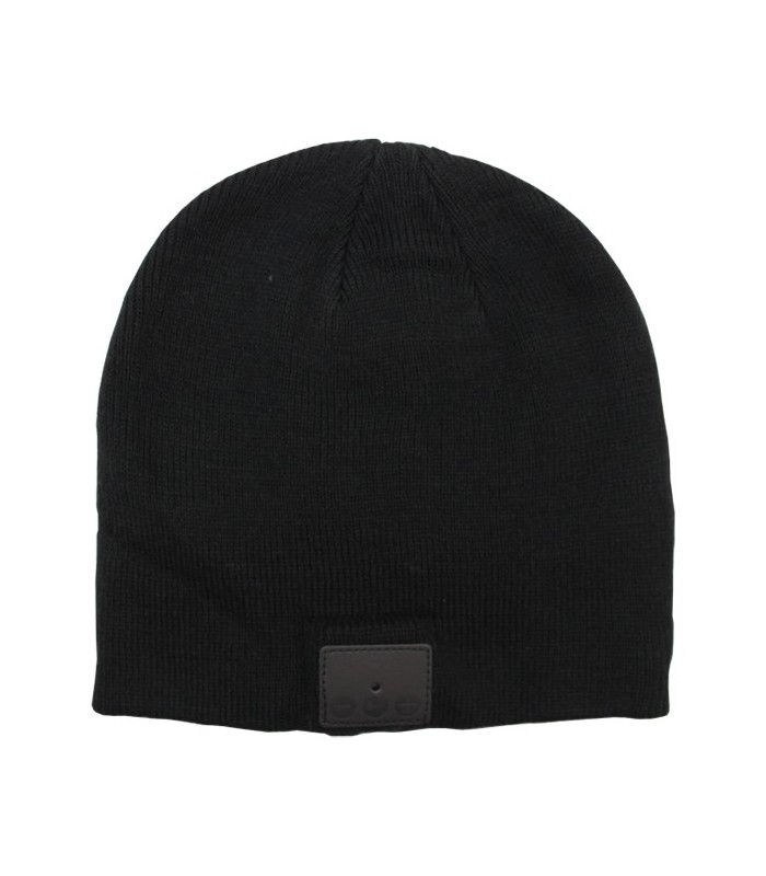 Pack bonnet Noir stéréo Bluetooth + gants tactiles